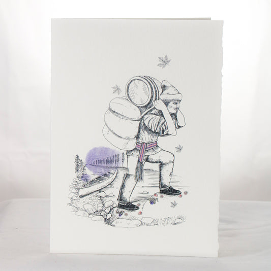 Carte de Voeux Portageur