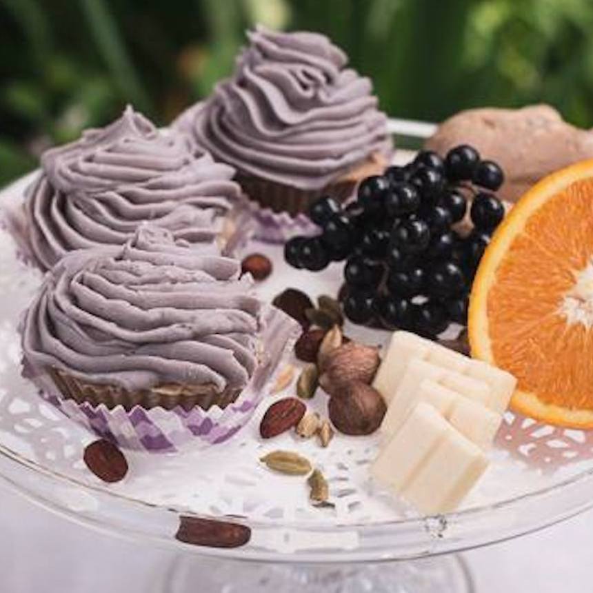 Cup cake à la crème de sureau Le Ricaneux.